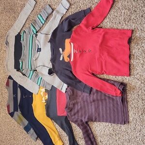 3T Boys Thermal Long-Sleeved Shirt Bundle